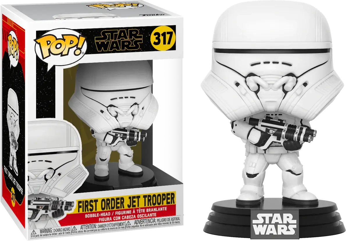 Funko Pop! Star Wars: Episode 9, Rise of Skywalker - First Order Jet Trooper  for sale in Emirates from Games2all