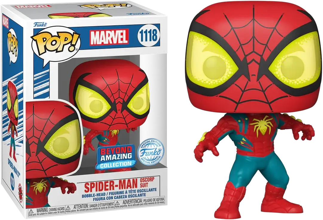 Funko Pop! Marvel: Spider-Man Oscorp Suit (Exc)  for sale in Emirates from Games2all