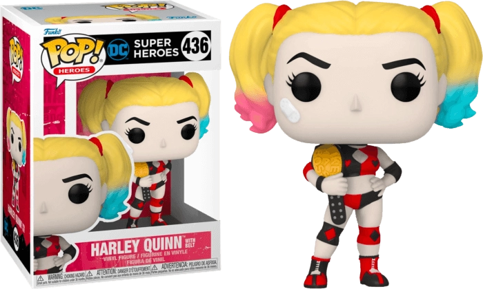 Funko Pop! Heroes: DC - Harley Quinn with Belt (Exc)  for sale in Emirates from Games2all