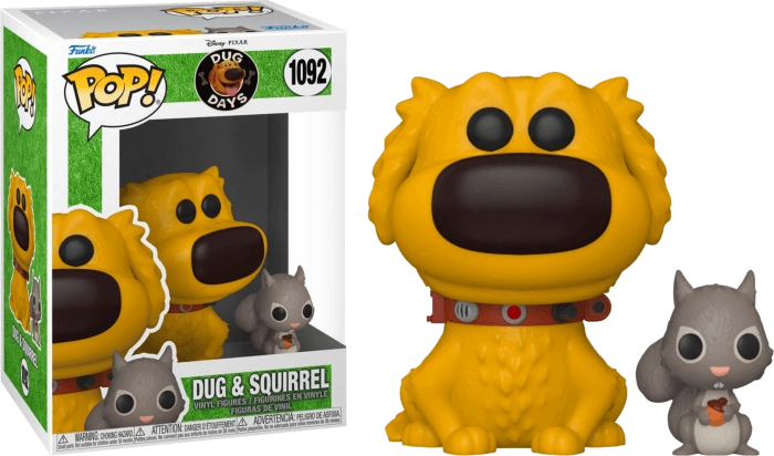 Funko POP! & Buddy: Dug Days - Dug with Squirrel  for sale in Emirates from Games2all