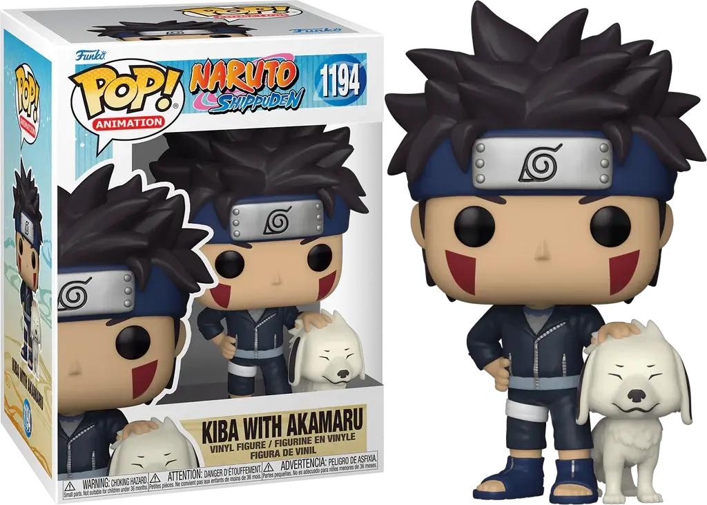 Funko Pop! Anime: Naruto - Kiba with Akamaru  for sale in Emirates from Games2all