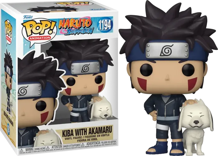 Funko Pop! Anime: Naruto - Kiba with Akamaru  for sale in Emirates from Games2all