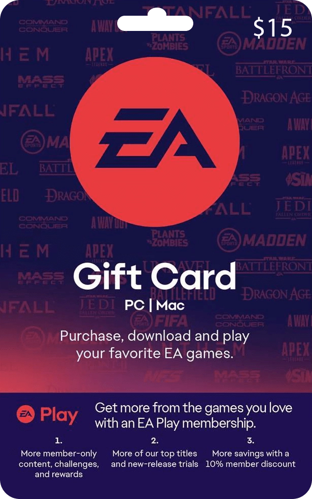 EA Play Gift Card - $15 - USA  for sale in Emirates from Games2all