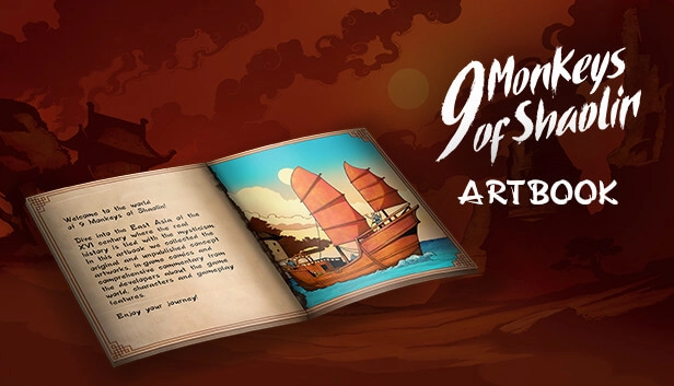 9 Monkeys of Shaolin - Digital Artbook  for sale in Emirates from Games2all