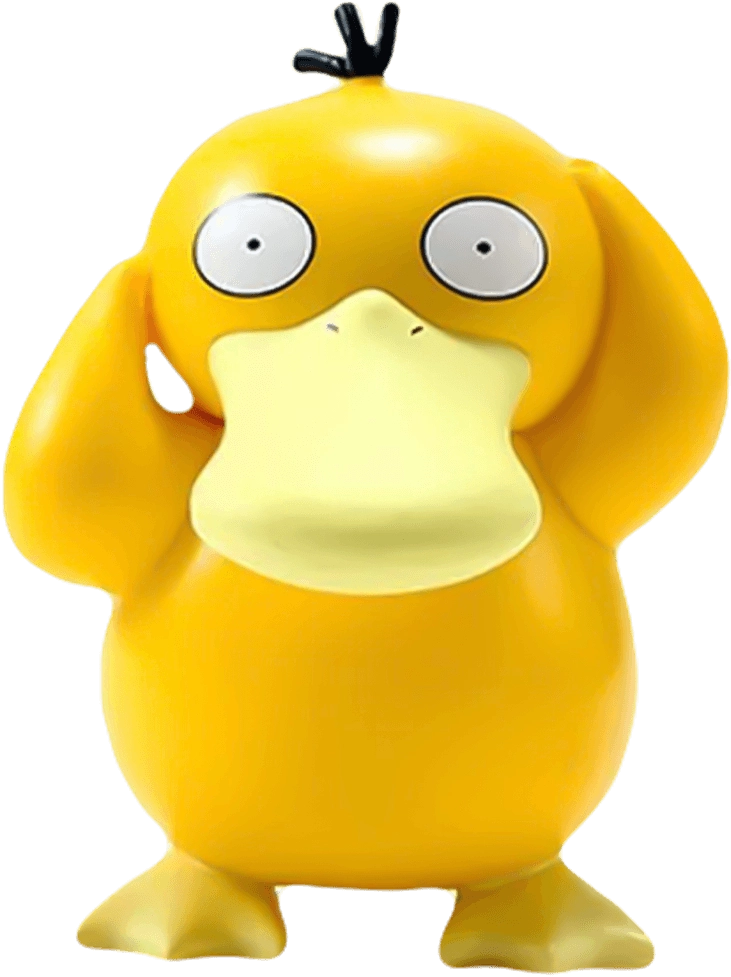  Pokemon - Psyduck Pokedex Mini Statue Figure  for sale in Emirates from Games2all