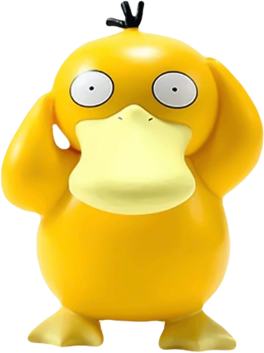  Pokemon - Psyduck Pokedex Mini Statue Figure