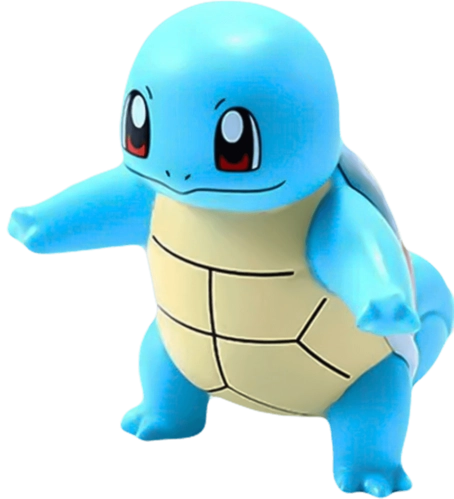  Pokemon - Squirtle Pokedex Mini Statue Figure