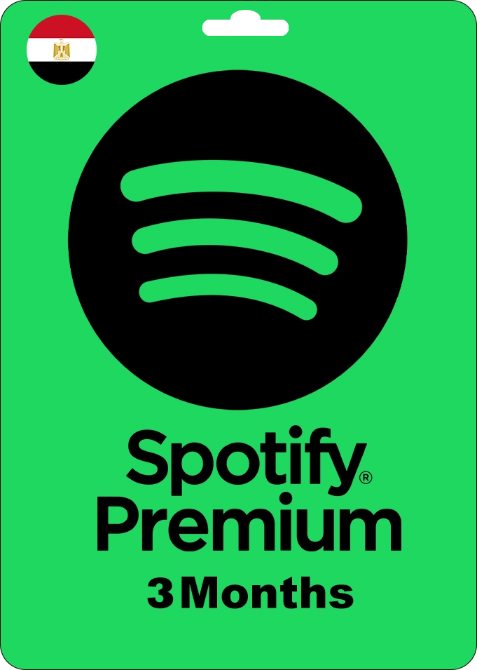 Spotify Premium Gift Card - Egypt - 3 Months  for sale in Emirates from Games2all