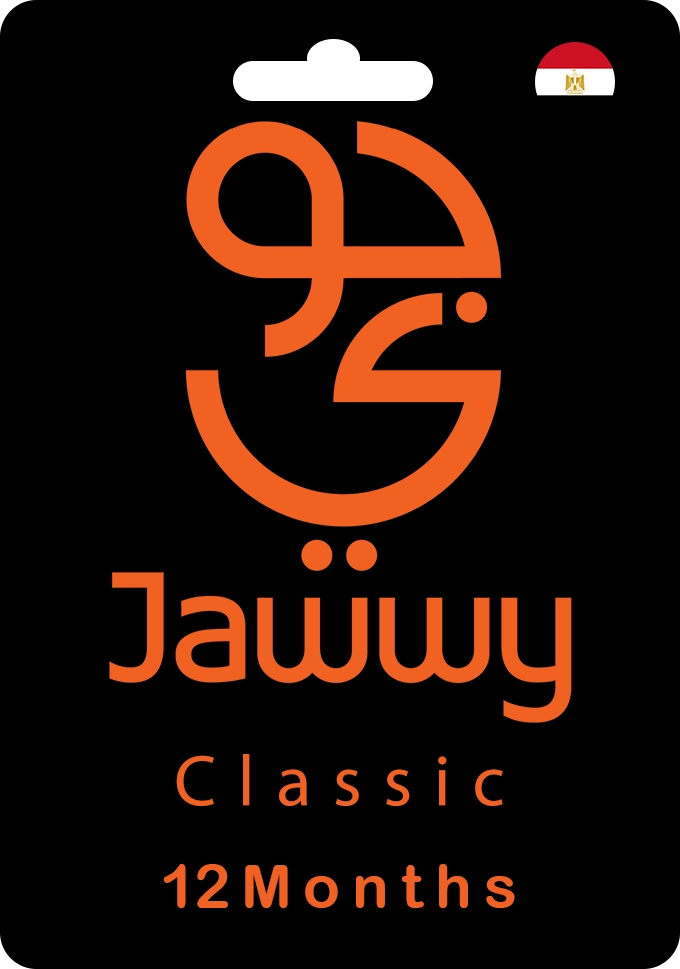 Jawwy TV Classic Gift Card - Egypt - 12 Months  for sale in Emirates from Games2all