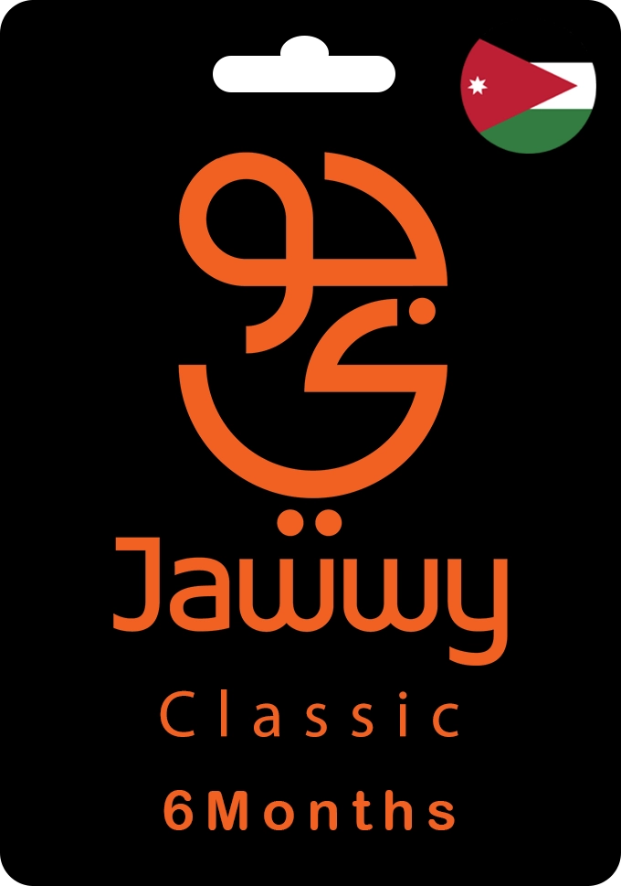 Jawwy TV Classic Gift Card - Jordan - 6 Months  for sale in Emirates from Games2all