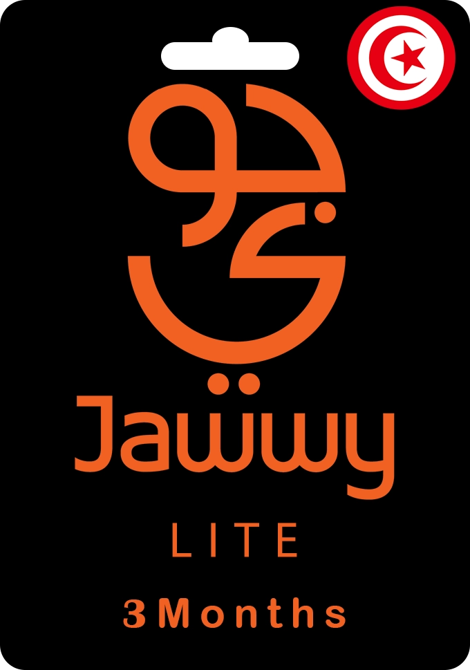 Jawwy TV Lite Gift Card - Tunisia - 3 Months  for sale in Emirates from Games2all