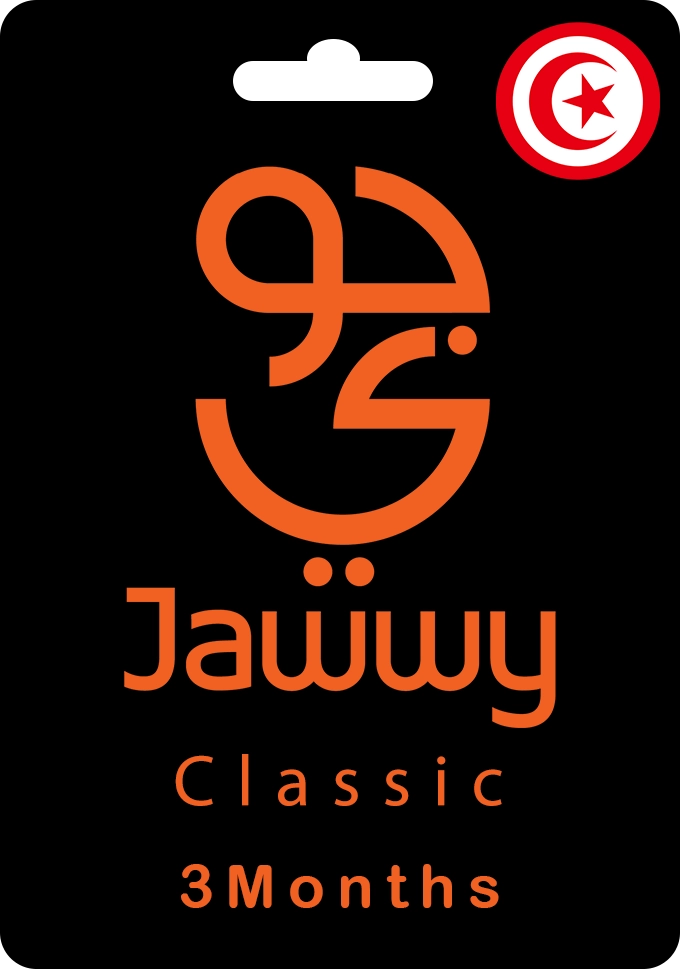 Jawwy TV Classic Gift Card - Tunisia - 3 Months  for sale in Emirates from Games2all