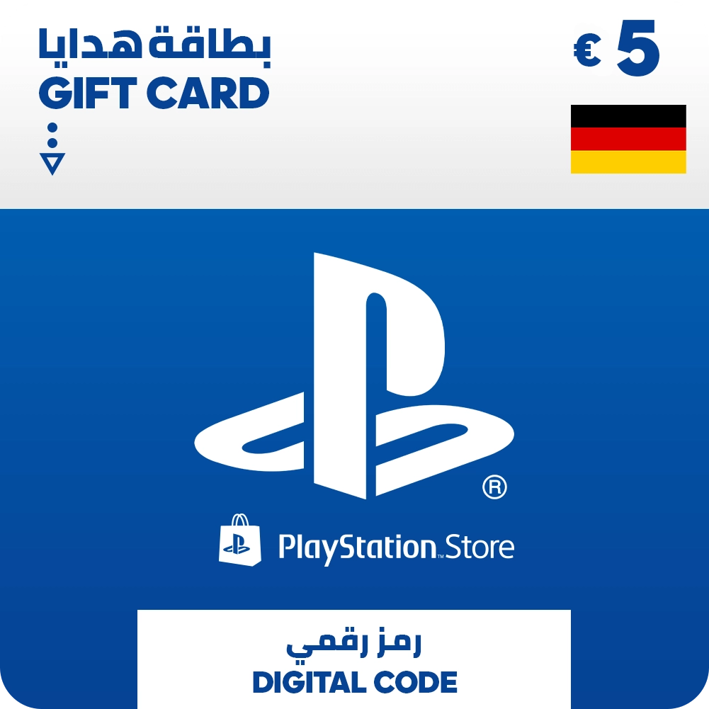 PSN PlayStation Store Gift Card EUR 5 (Germany)  for sale in Emirates from Games2all