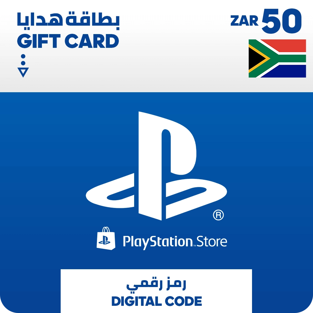 PSN PlayStation Store Gift Card ZAR 50 (South Africa)  for sale in Emirates from Games2all