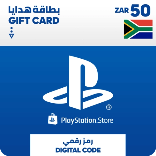 PSN PlayStation Store Gift Card ZAR 50 (South Africa)  for sale in Emirates from Games2all