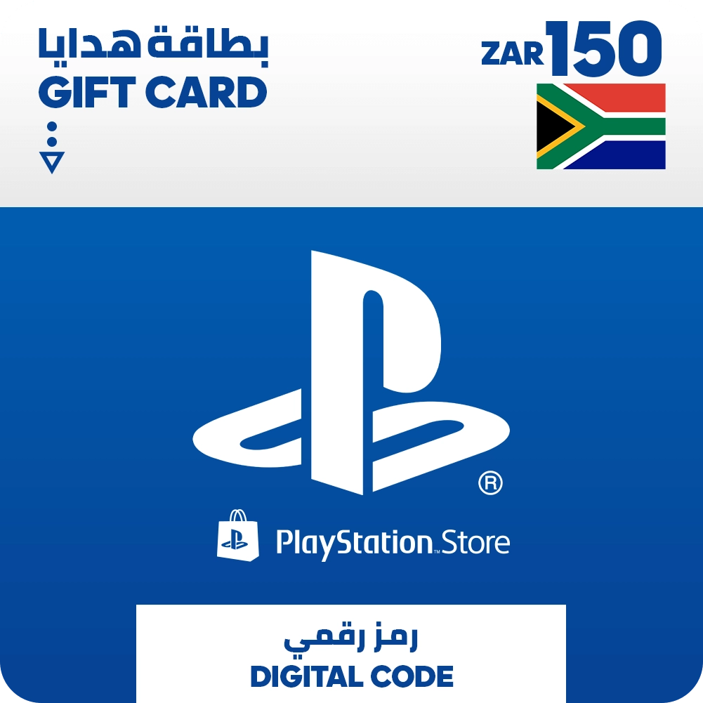 PSN PlayStation Store Gift Card ZAR 150 (South Africa)  for sale in Emirates from Games2all