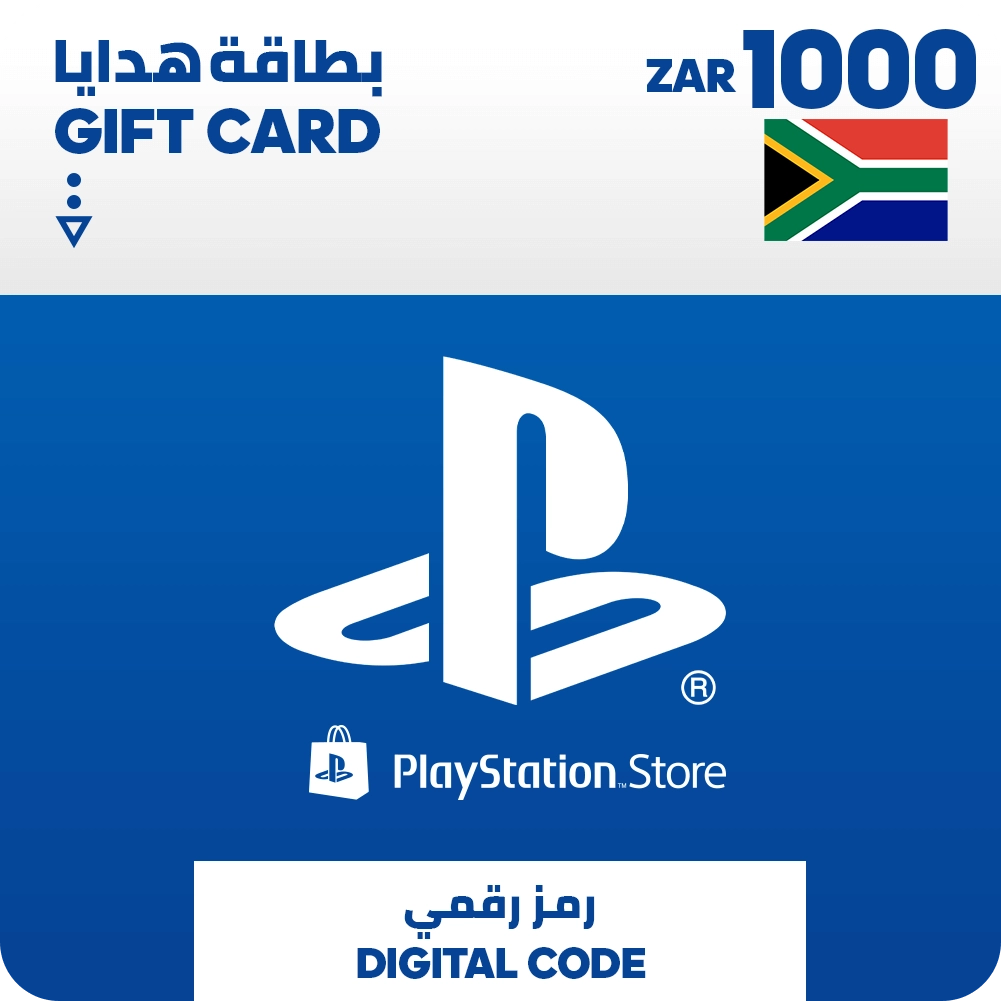 PSN PlayStation Store Gift Card ZAR 1000 (South Africa)  for sale in Emirates from Games2all