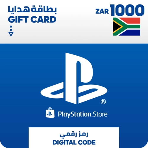 PSN PlayStation Store Gift Card ZAR 1000 (South Africa)  for sale in Emirates from Games2all