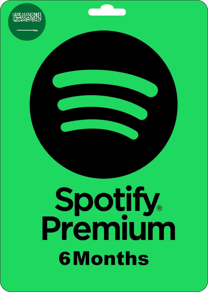 Spotify Premium Gift Card - KSA - 6 Months  for sale in Emirates from Games2all