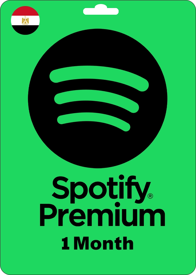 Spotify Premium Gift Card - Egypt - 1 Month  for sale in Emirates from Games2all