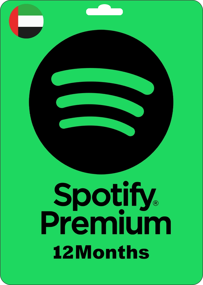 Spotify Premium Gift Card - UAE - 12 Months  for sale in Emirates from Games2all