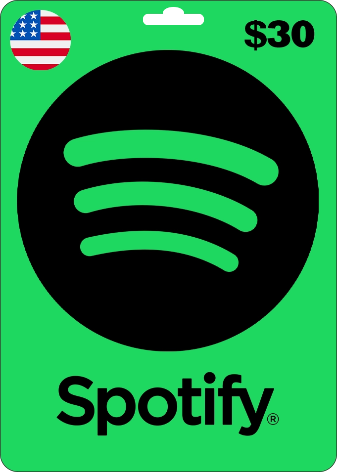 Spotify Wallet Gift Card - USA - $30  for sale in Emirates from Games2all