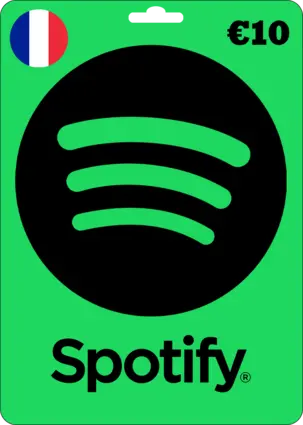 Spotify Wallet Gift Card - France - €10