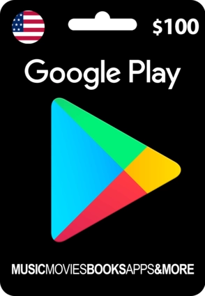 Google Play Gift Code $100 USA