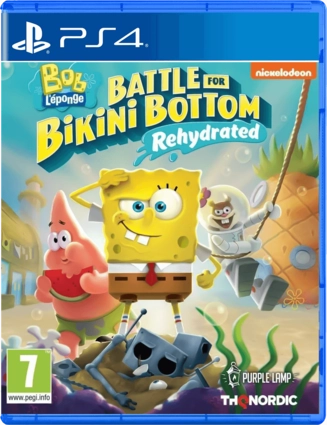 SpongeBob SquarePants: Battle for Bikini Bottom - Rehydrated - PS4 - Used