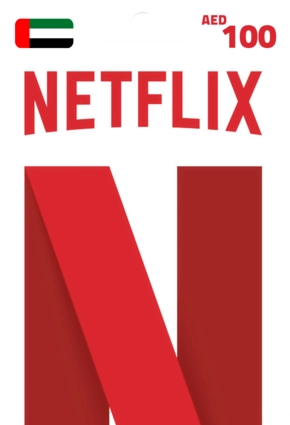 Netflix Gift Card AED 100 Key - UAE