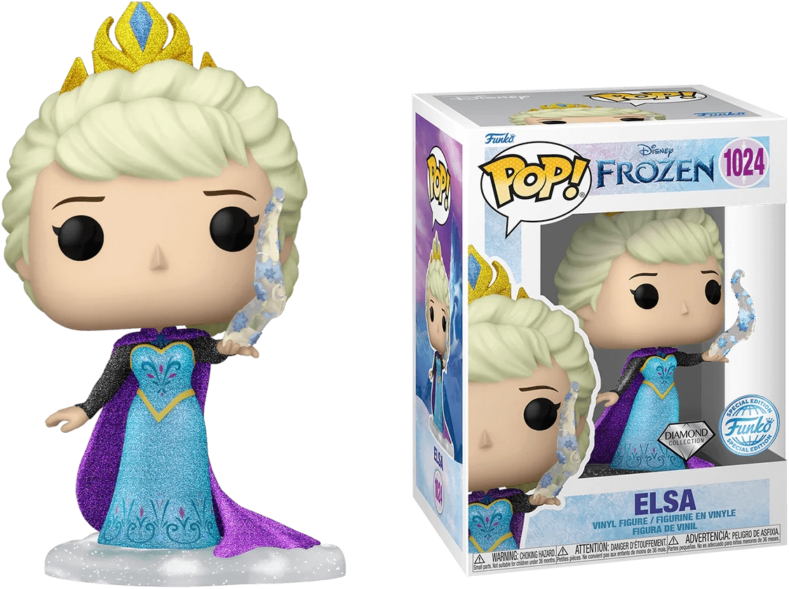 Funko Pop! Disney: Ultimate Princess - Elsa (Diamond)  for sale in Emirates from Games2all