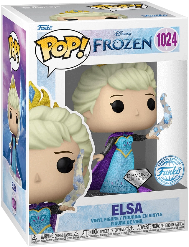 Funko Pop! Disney: Ultimate Princess - Elsa (Diamond)  for sale in Emirates from Games2all