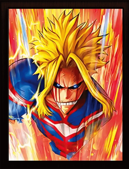 My Hero Academia: All Might 3D Anime Poster  for sale in Emirates from Games2all