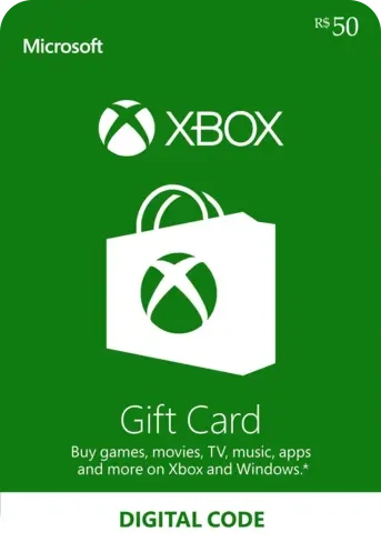 Xbox Live Gift Card 50 BRL Key BRAZIL  for sale in Emirates from Games2all