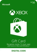 Xbox Live Gift Card 50 BRL Key BRAZIL -  for sale in Emirates from Games2all