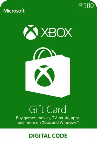 Xbox Live Gift Card 100 BRL Key BRAZIL  for sale in Emirates from Games2all