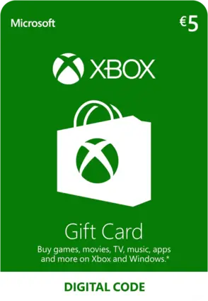 Xbox Live Gift Card EUR 5 Key Europe