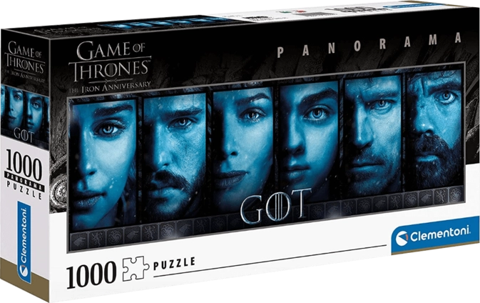 Clementoni Panorama Game of Thrones Puzzle (1000pc)