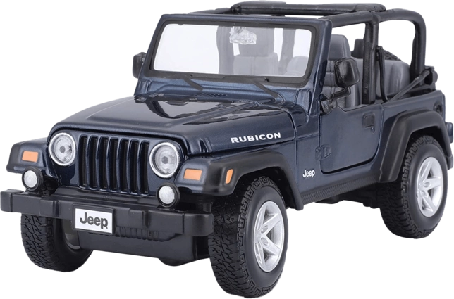 Maisto Jeep Wrangler Rubicon (1:18) - Diecast Special Edition - Navy Blue