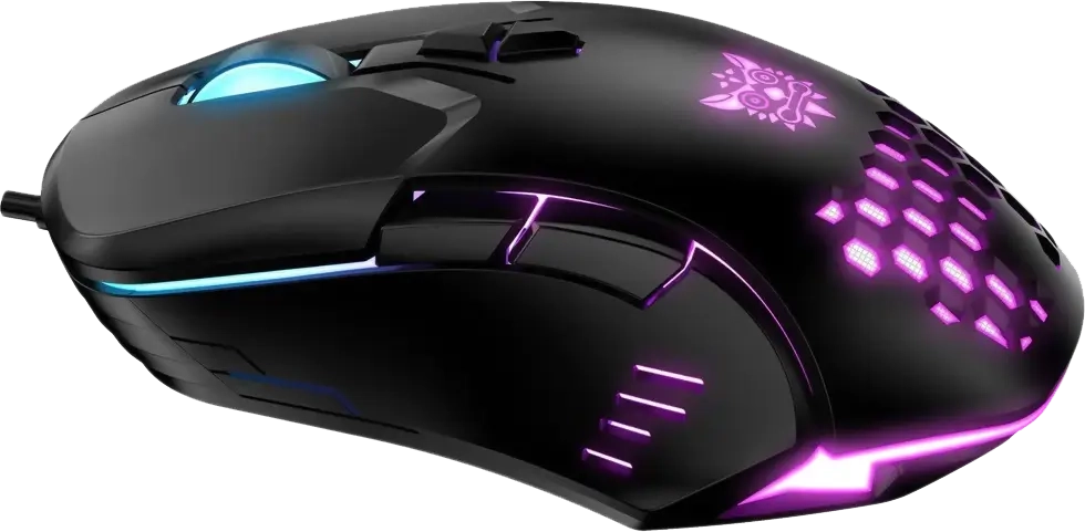 Onikuma CW902 Wired RGB Gaming Mouse - 1.5m - Black  for sale in Emirates from Games2all