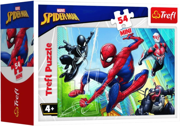 Trefl Marvel Spider-Man with Costumes Mini Puzzle - 54 Pcs