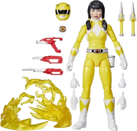 Hasbro Power Rangers - Mighty Morphin Yellow Ranger - 6-Inch Action Figure