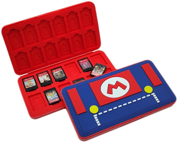 Mario Suite Game Card Holder 24 Storage Case for Nintendo Switch   for sale in Emirates from Games2all