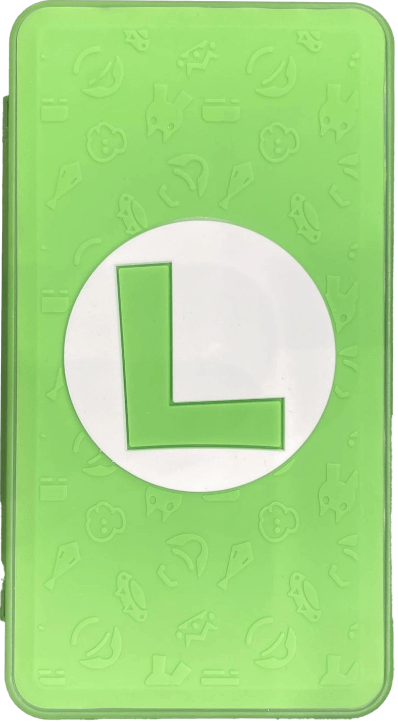 Luigi Game Card Holder 24 Storage Case for Nintendo Switch  for sale in Emirates from Games2all