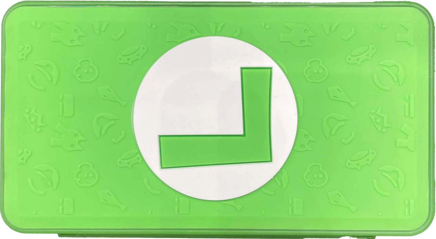 Luigi Game Card Holder 24 Storage Case for Nintendo Switch  for sale in Emirates from Games2all