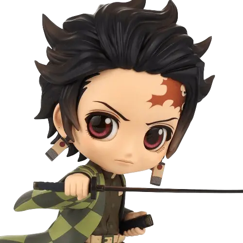 Banpresto Bandai  Q Posket Petit Demon Slayer: Tanjiro Kamado Action Figure - 2.75 Inch  for sale in Emirates from Games2all