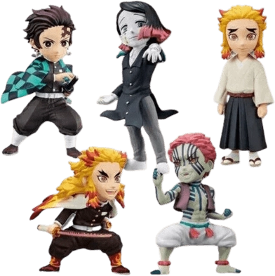 Banpresto Demon Slayer World Collectable Vol.8 Collection (5 Action Figures)  for sale in Emirates from Games2all