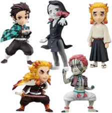 Banpresto Demon Slayer World Collectable Vol.8 Collection (5 Action Figures)  for sale in Emirates from Games2all