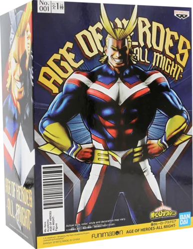 Banpresto My Hero Academia Age of Heroes: All Might Action Figure - 8 Inch  for sale in Emirates from Games2all