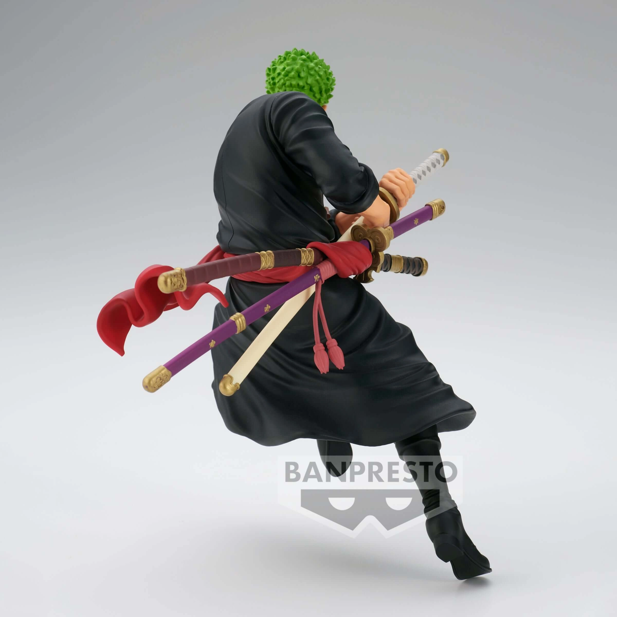 Banpresto One Piece Battle Record Collection - Roronoa Zoro Action Figure - 6.3